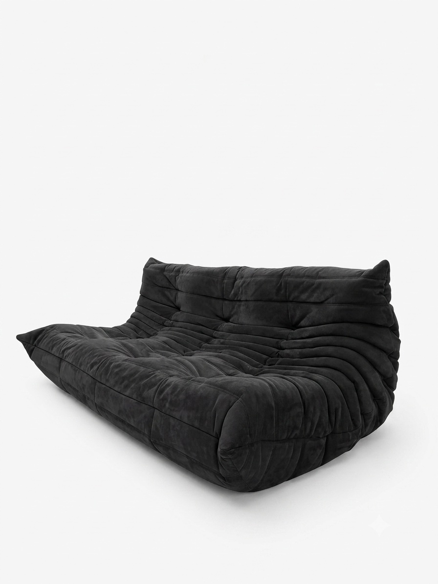 Chauffeuse Togo Ligne Roset 3 places, Michel Ducaroy